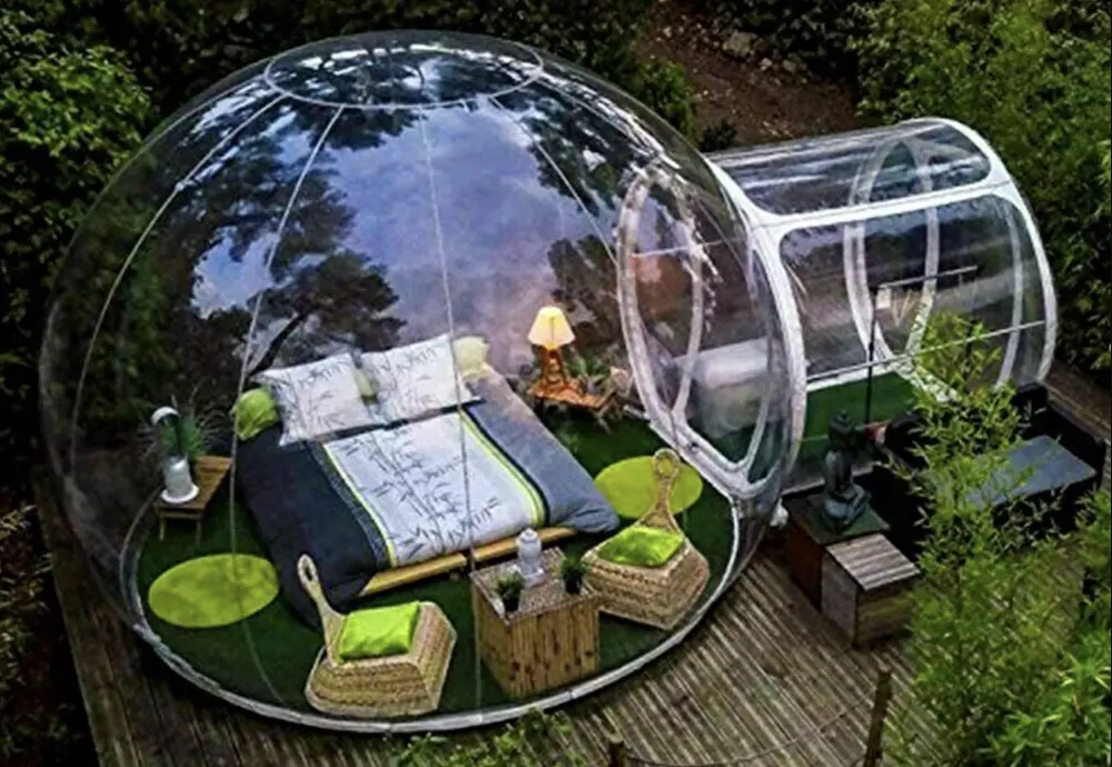 bubble hut tent